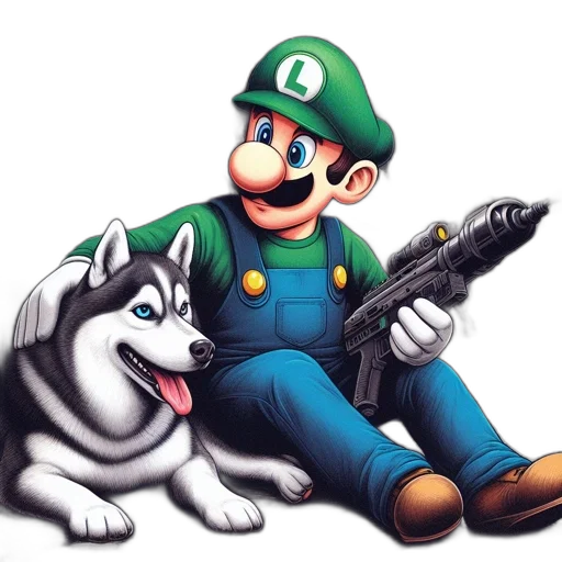 weapon, animal, pixel art, concept art transparent PNG cut-out