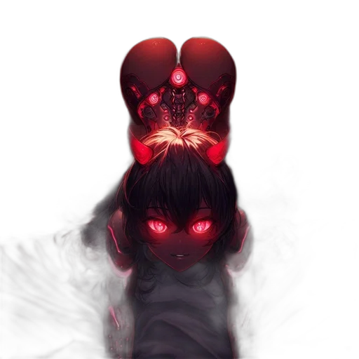 mask, crown, creature, face transparent PNG cut-out