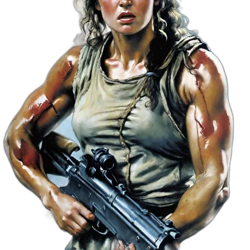 weapon, comic book art, concept art, pixel art transparent PNG cut-out