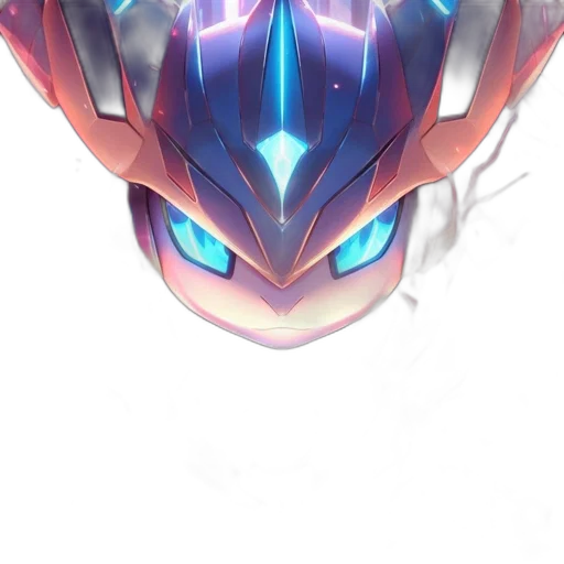 robot, mask, face, crown transparent PNG cut-out