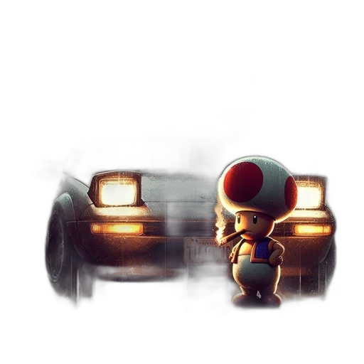 car, robot, weapon, concept art transparent PNG cut-out