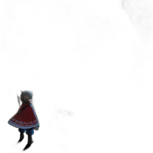 dress, staff, creature, robot transparent PNG cut-out