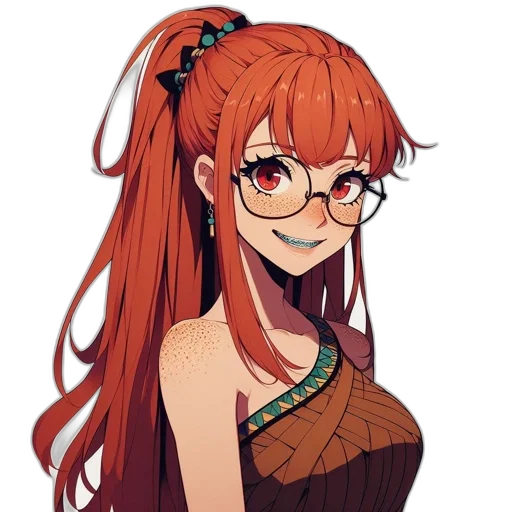 dress, crown, staff, face transparent PNG cut-out