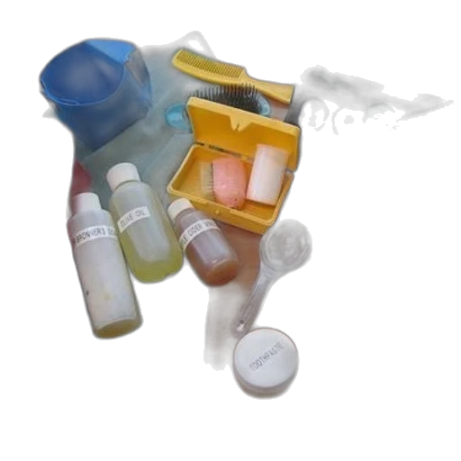 bottle, collection, toiletries, including transparent PNG cut-out