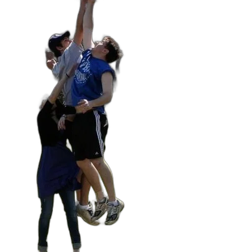 staff, group, people, playing transparent PNG cut-out