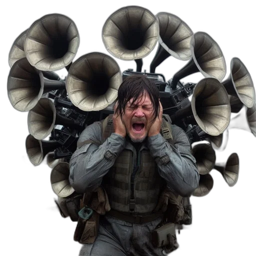 jacket, weapon, mask, expansive transparent PNG cut-out