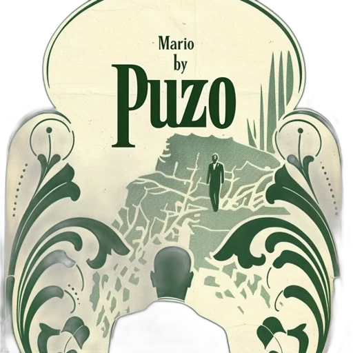 concept art, vintage-style, poster, sicilian transparent PNG cut-out
