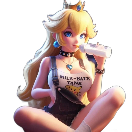 dress, weapon, robot, 3d render transparent PNG cut-out