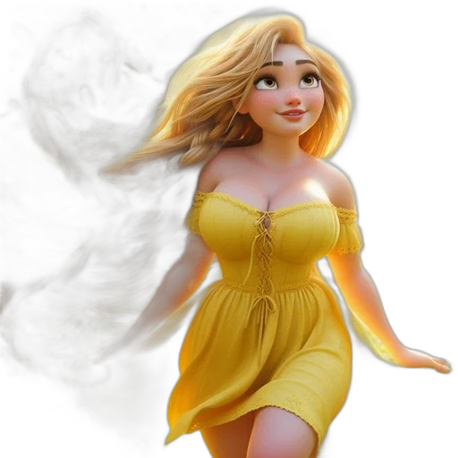 dress, 3d render, concept art, fantasy art transparent PNG cut-out