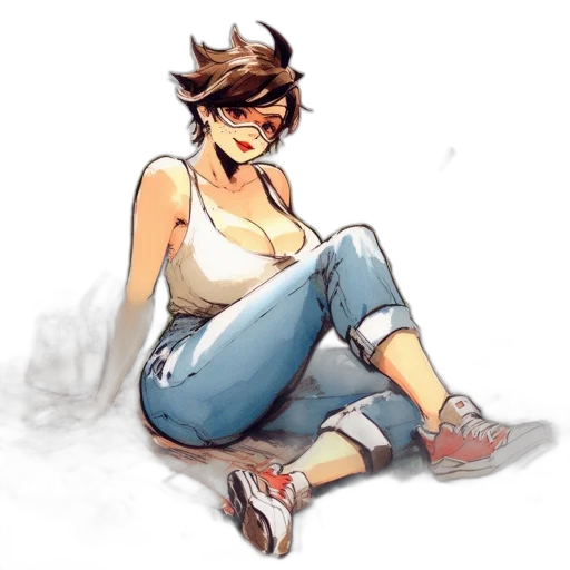 concept art, watercolor, comic book art, pixel art transparent PNG cut-out