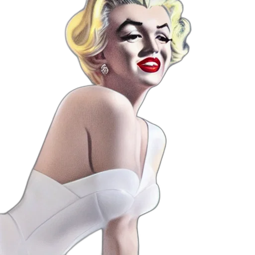 face, comic book art, cartoon, concept art transparent PNG cut-out