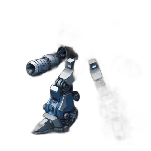 robot, weapon, staff, concept art transparent PNG cut-out
