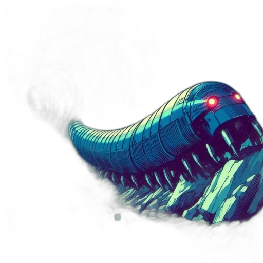 robot, car, dragon, creature transparent PNG cut-out