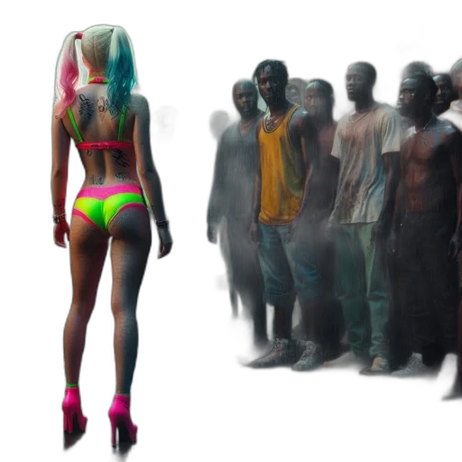 dress, robot, creature, concept art transparent PNG cut-out