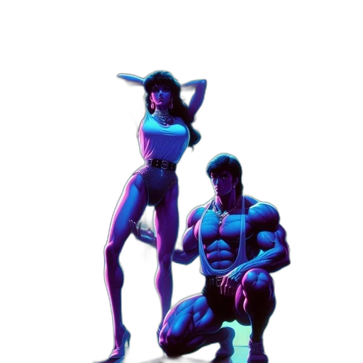 robot, comic book art, cyberpunk, concept art transparent PNG cut-out
