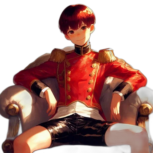 crown, jacket, furniture, staff transparent PNG cut-out