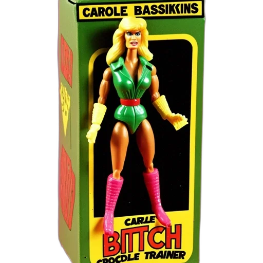 action, figure, carole, baskins transparent PNG cut-out