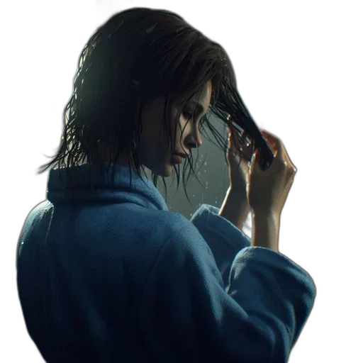 jacket, face, mask, staff transparent PNG cut-out