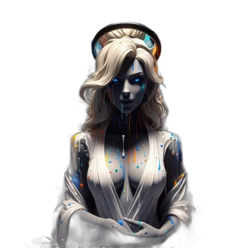 robot, dress, face, mask transparent PNG cut-out