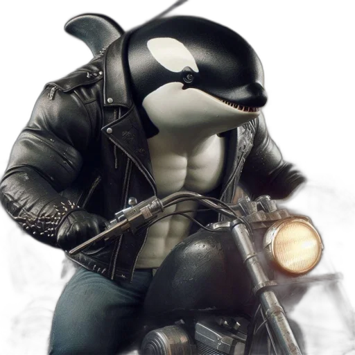 animal, weapon, jacket, concept art transparent PNG cut-out