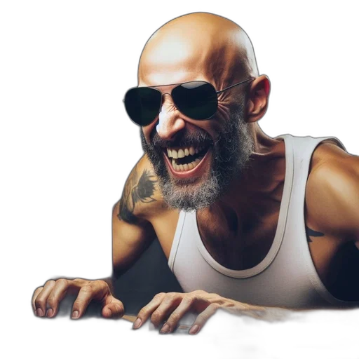 face, animal, creature, weapon transparent PNG cut-out