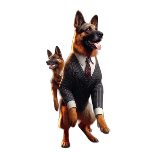staff, animal, jacket, concept art transparent PNG cut-out
