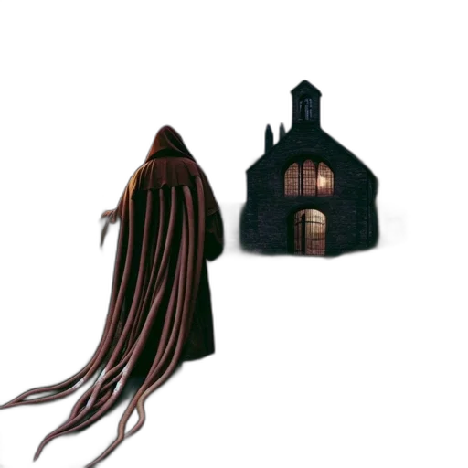 hair, mask, hat, creature transparent PNG cut-out