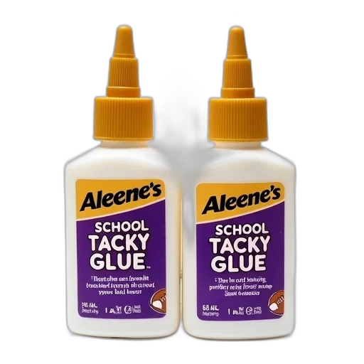 two, bottles, aleene, school transparent PNG cut-out