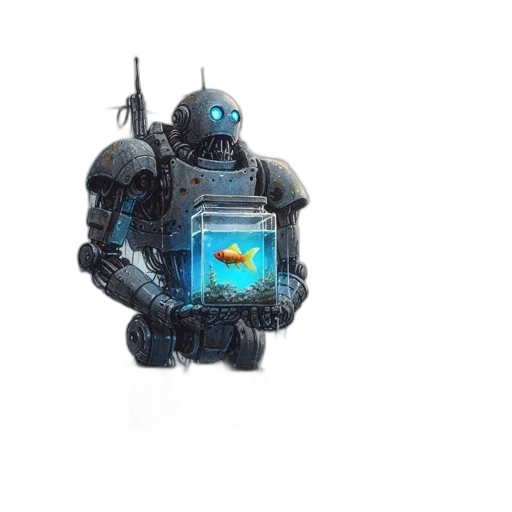 robot, weapon, creature, animal transparent PNG cut-out