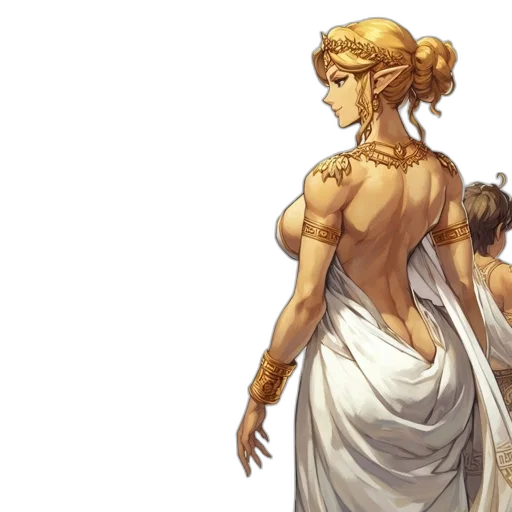 dress, concept art, fantasy art, pixel art transparent PNG cut-out