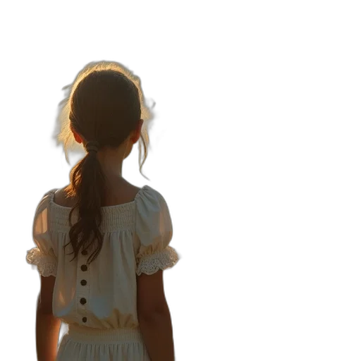 dress, face, hair, mask transparent PNG cut-out