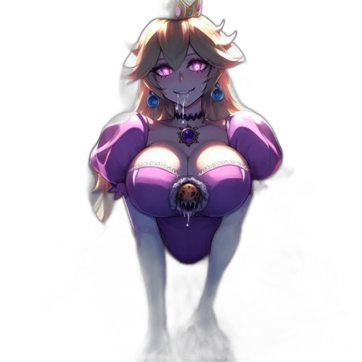 robot, dress, crown, staff transparent PNG cut-out