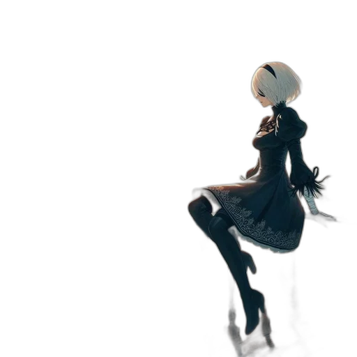 dress, robot, mask, crown transparent PNG cut-out