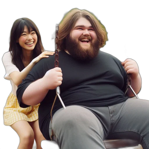 creature, furniture, robot, hair transparent PNG cut-out