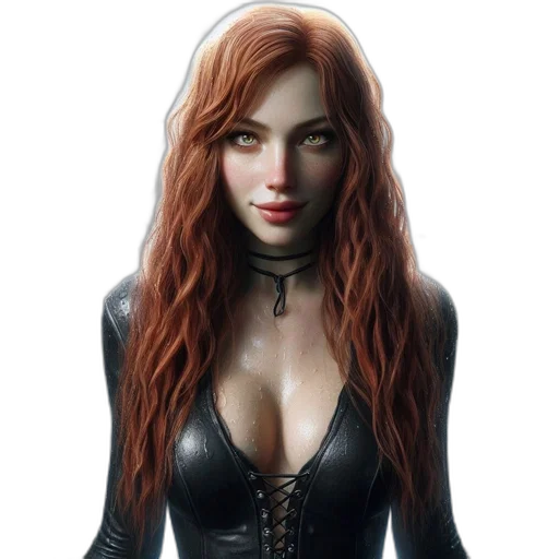 jacket, dress, face, jewelry transparent PNG cut-out