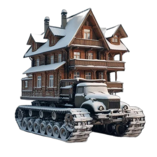 building, car, weapon, robot transparent PNG cut-out
