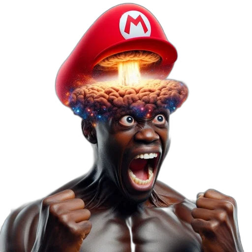 hat, face, crown, creature transparent PNG cut-out
