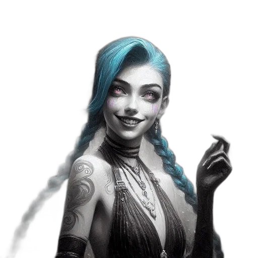 dress, jewelry, staff, face transparent PNG cut-out