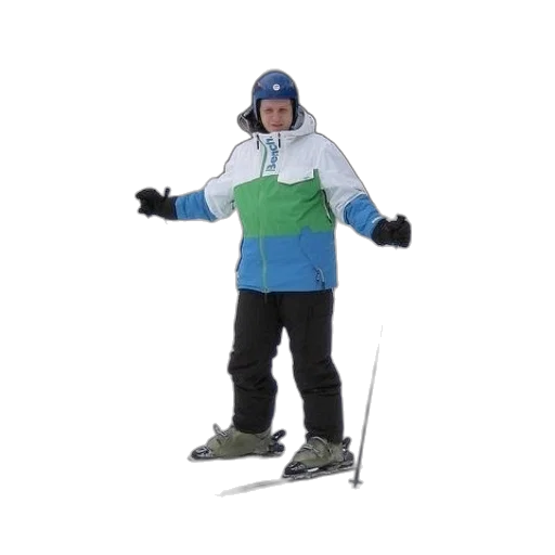 staff, jacket, robot, 3d render transparent PNG cut-out