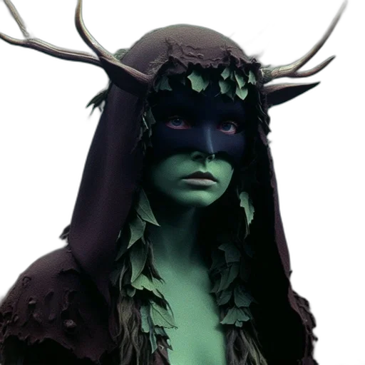 mask, creature, crown, jewelry transparent PNG cut-out