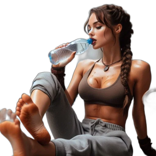 bottle, photorealistic, concept art, fantasy art transparent PNG cut-out