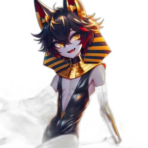mask, creature, staff, crown transparent PNG cut-out