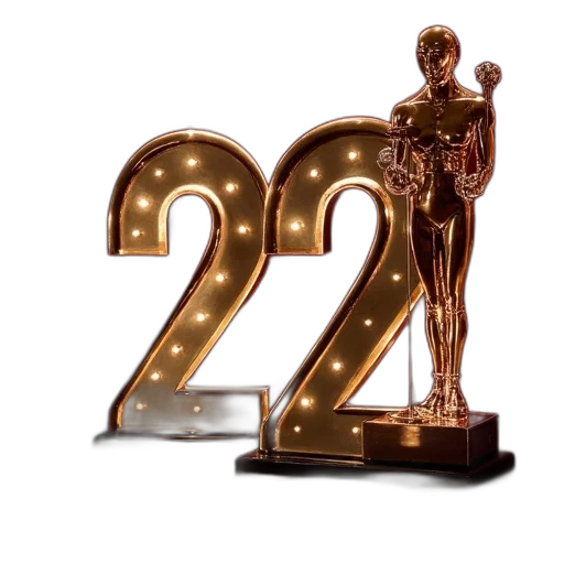 3d render, 22nd, annual, bel transparent PNG cut-out