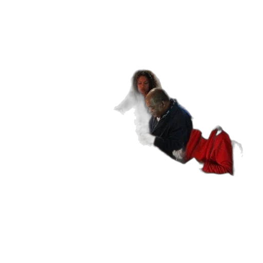 shoes, creature, staff, hair transparent PNG cut-out
