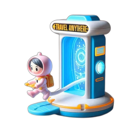 robot, staff, weapon, creature transparent PNG cut-out