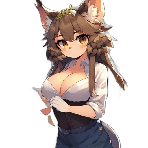 staff, dress, weapon, animal transparent PNG cut-out