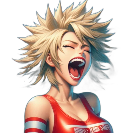 face, comic book art, concept art, anime transparent PNG cut-out