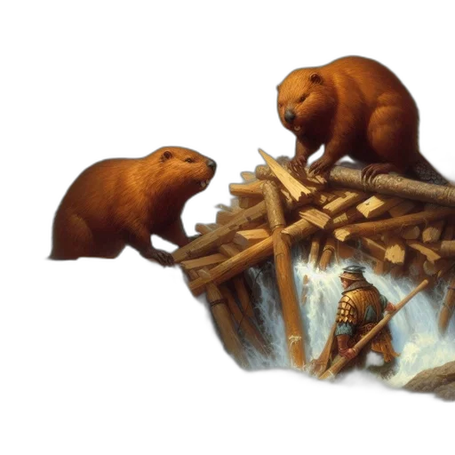 concept art, fantasy art, pixel art, 3d render transparent PNG cut-out
