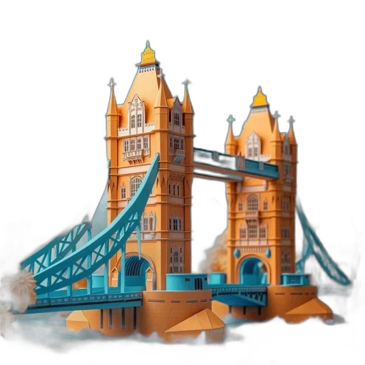 building, concept art, photorealistic, 3d render transparent PNG cut-out