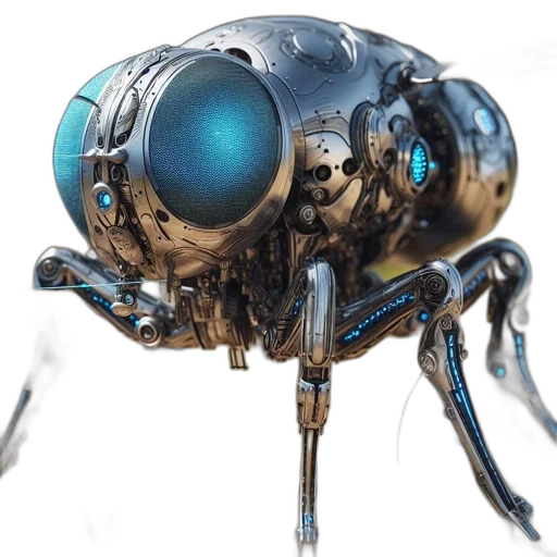 robot, creature, animal, concept art transparent PNG cut-out